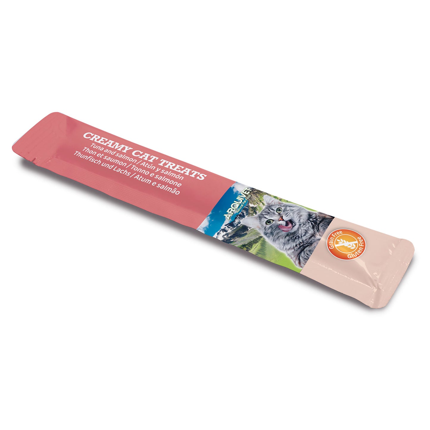 Snack Líquido de Atún y Salmón para Gatos - Arquivet