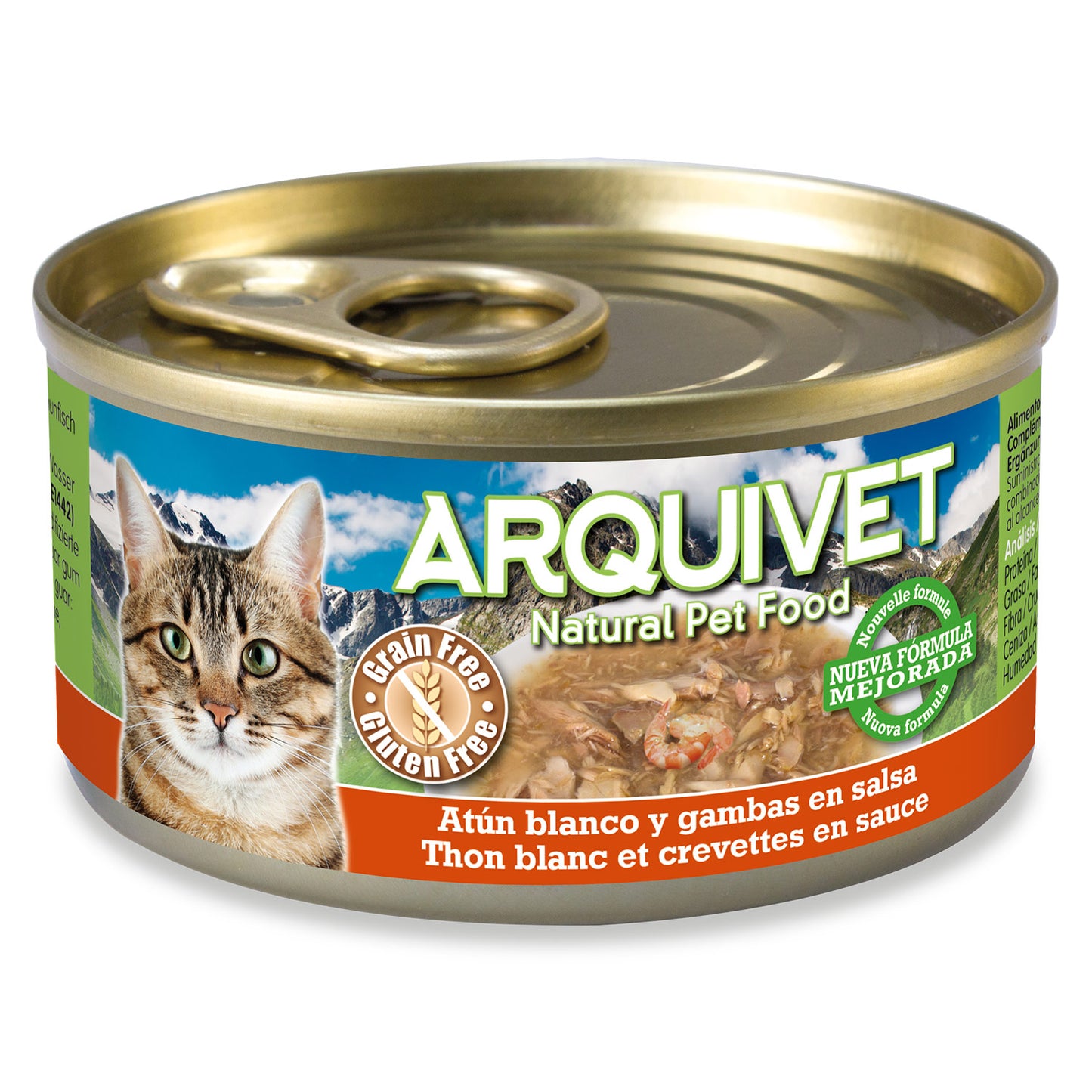Atún con Gambas para Gatos - Arquivet