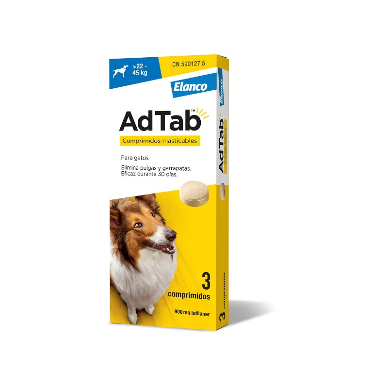 Comprimido Antiparasitario para Perros - Adtab