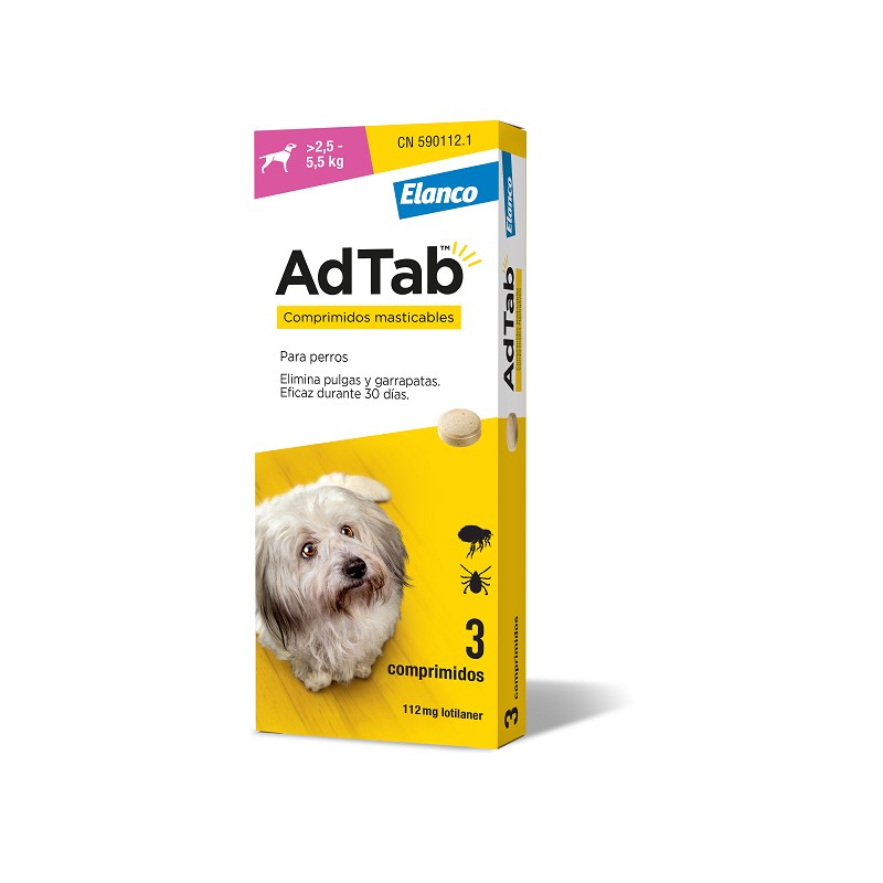Comprimido Antiparasitario para Perros - Adtab