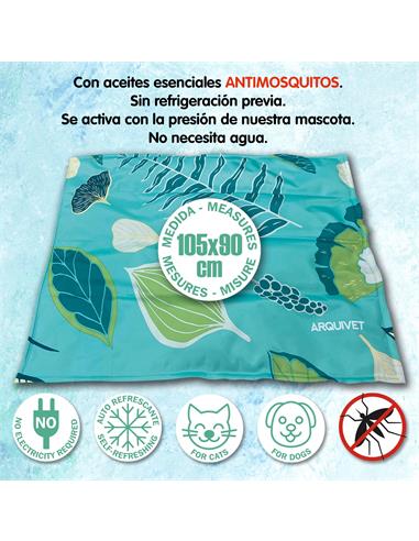 Alfombra Refrescante Antimosquitos para Perros y Gatos