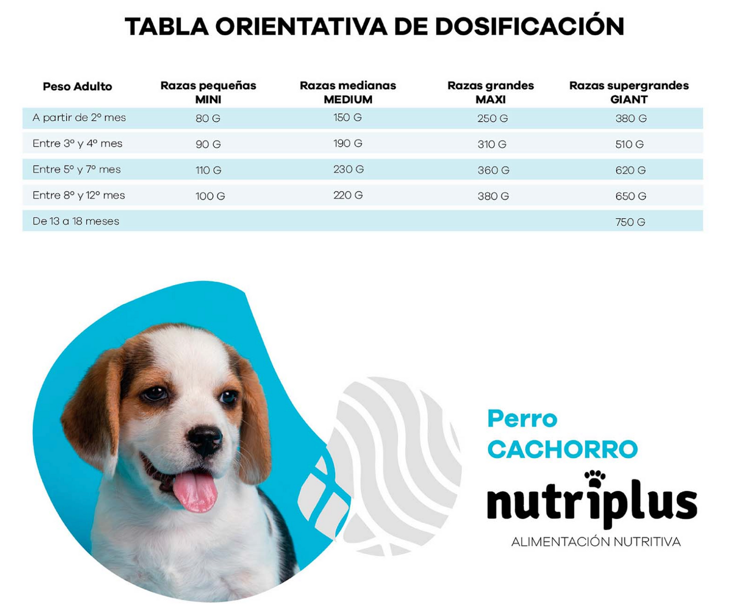 Pienso para Perros cachorro - Nutriplus