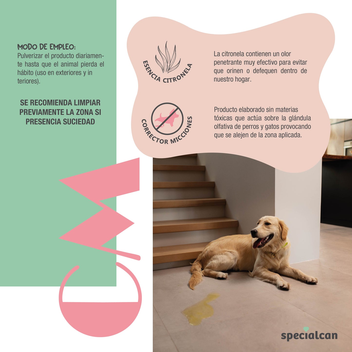 Corrector Micciones - Specialcan