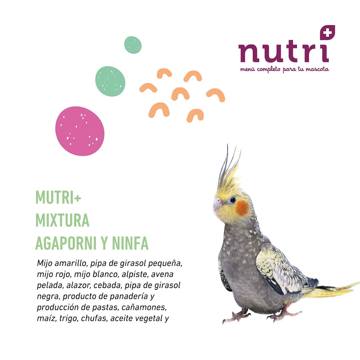 Mixtura para Ninfas y Agapornis - Nutriplus