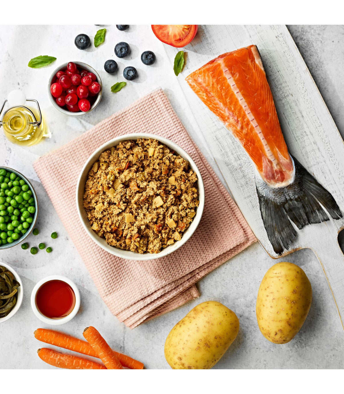 Alimentación Húmeda con Salmón para Perros Adultos - Naturo