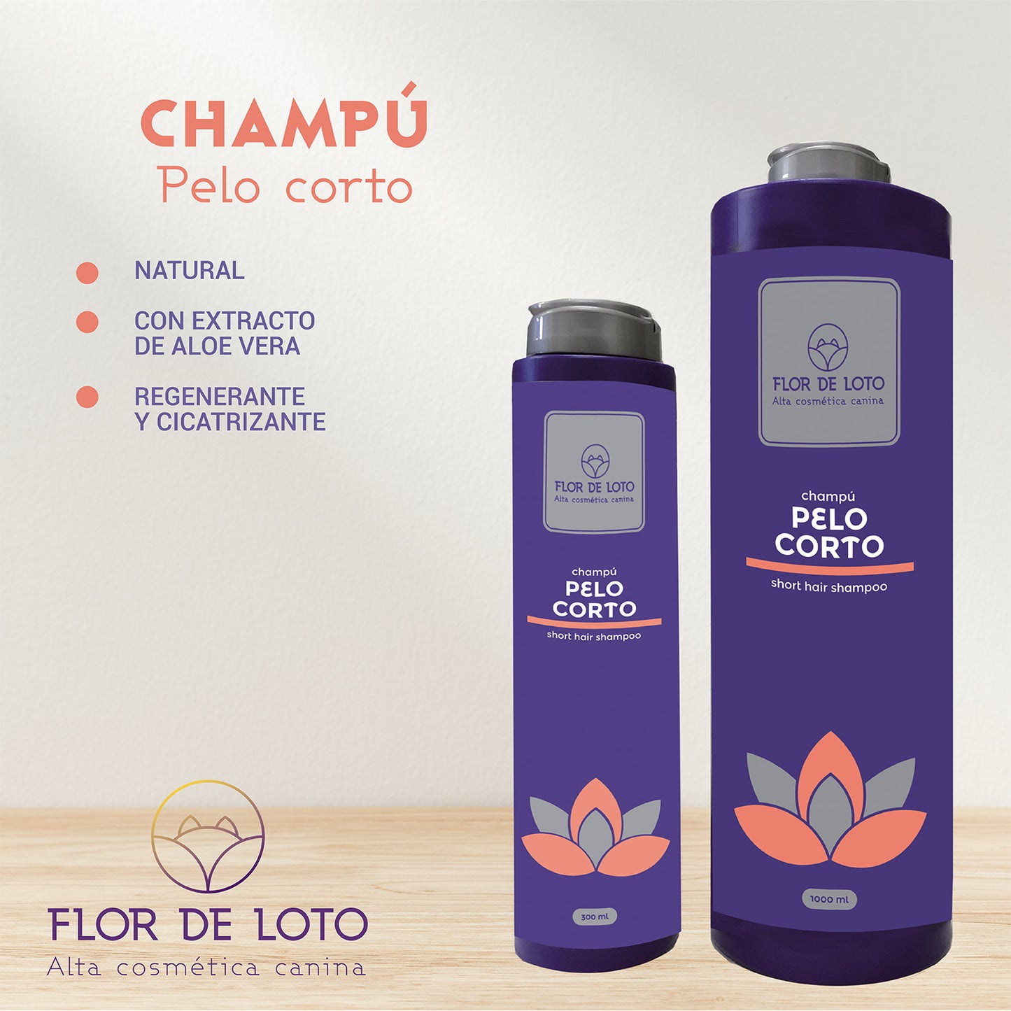Champús para Perros y Gatos - Flor De Loto (ÚLTIMAS UNIDADES)