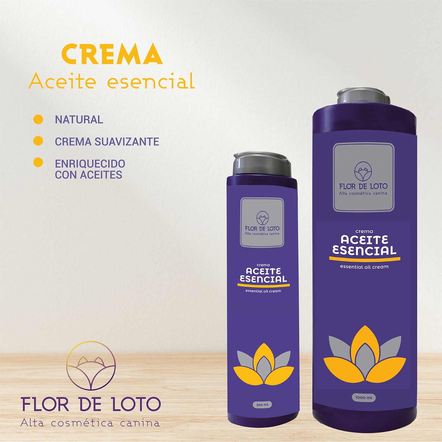Crema para Perros y Gatos - Flor De Loto (ÚLTIMAS UNIDADES)