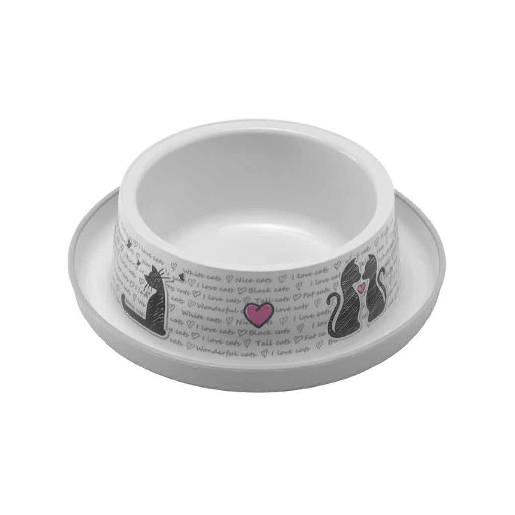 Comedero/Bebedero para Gatos - Cats In Love - 210ml/350ml. ¡OFERTA 30%DTO.! DEL 1 AL 20 DE ABRIL
