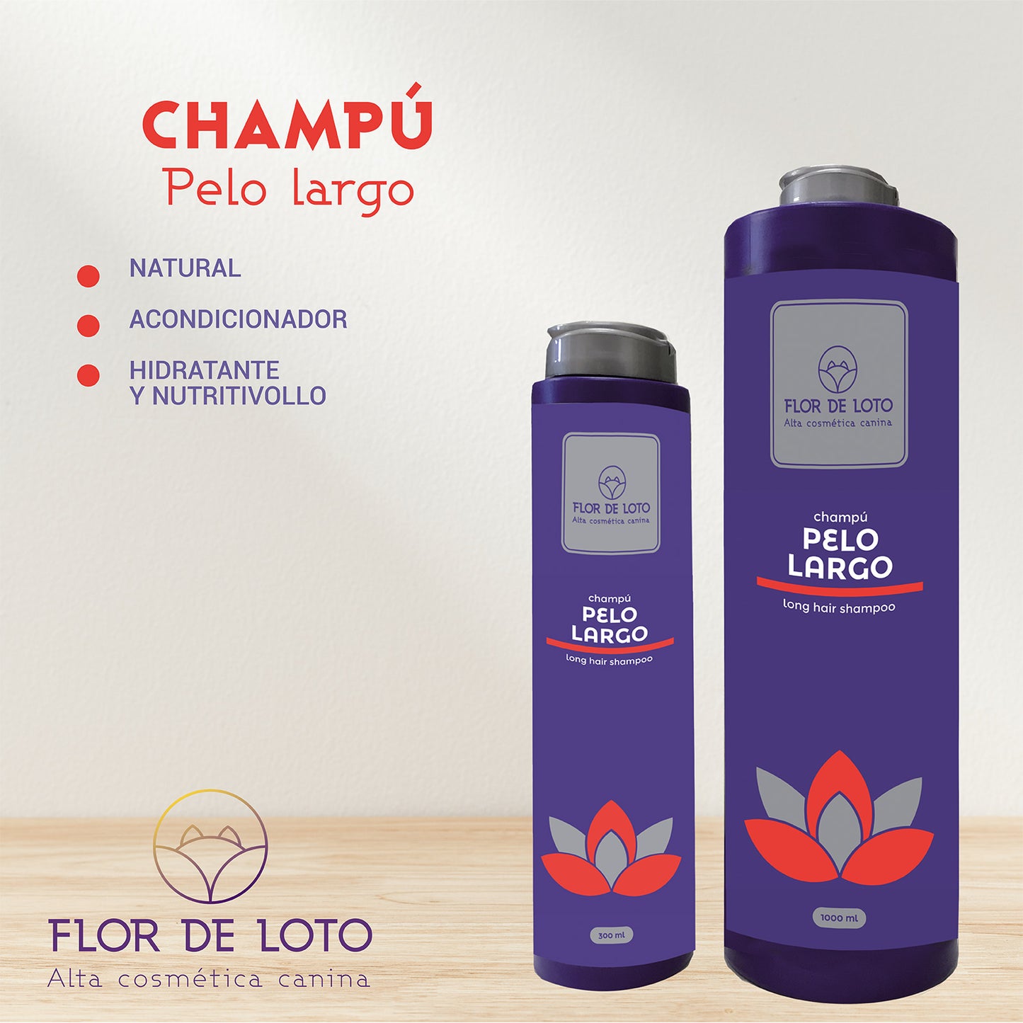 Champús para Perros y Gatos - Flor De Loto (ÚLTIMAS UNIDADES)