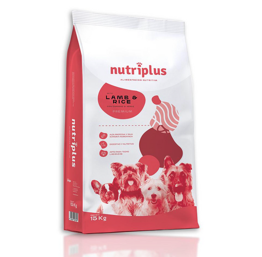 Pienso para Perros adultos - Cordero - Nutriplus