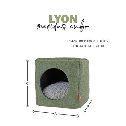 Cama/Cubo para Gatos - Lyon