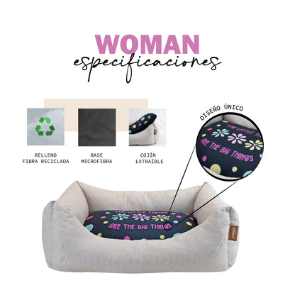 Cama/Cuna para Perros - Woman - INCLIVA