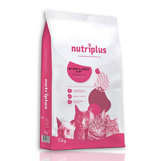 Pienso para Gatos esterilizados - Nutriplus