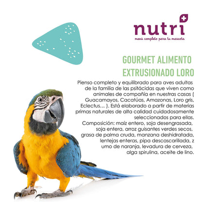 Extrusionado para Loros - Nutriplus