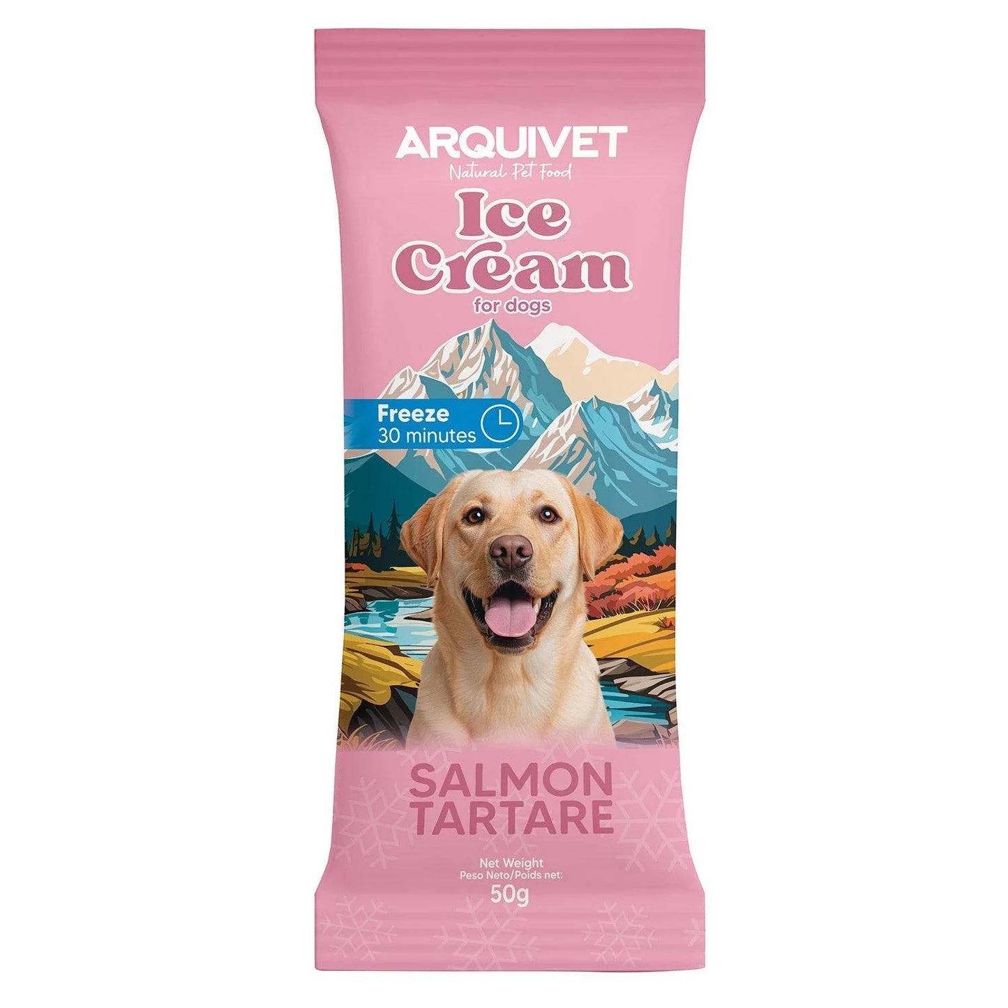 Helado Tartar de Salmón - Arquivet