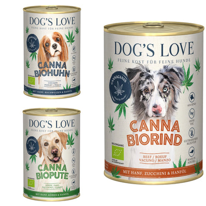 Latas con Cáñamo para Perros - LIQUIDACIÓN