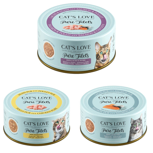 Latas de Filetes para Gatos - OFERTA 50%DTO. DEL 2 AL 15 DE JUNIO (o hasta fin de existencias)