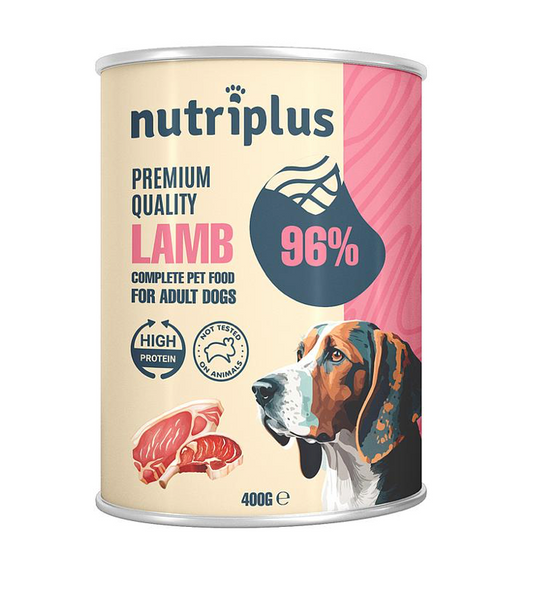 Lata de Cordero para Perros - Nutriplus