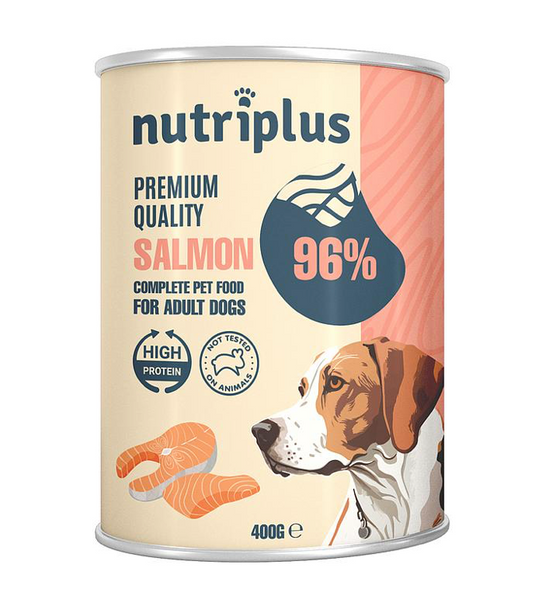 Lata de Salmón para Perros - Nutriplus