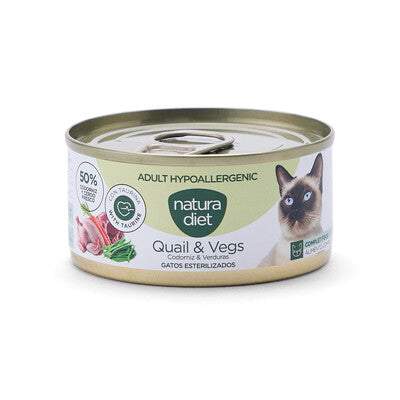 Paté Gatos Esterilizados - NaturaDiet