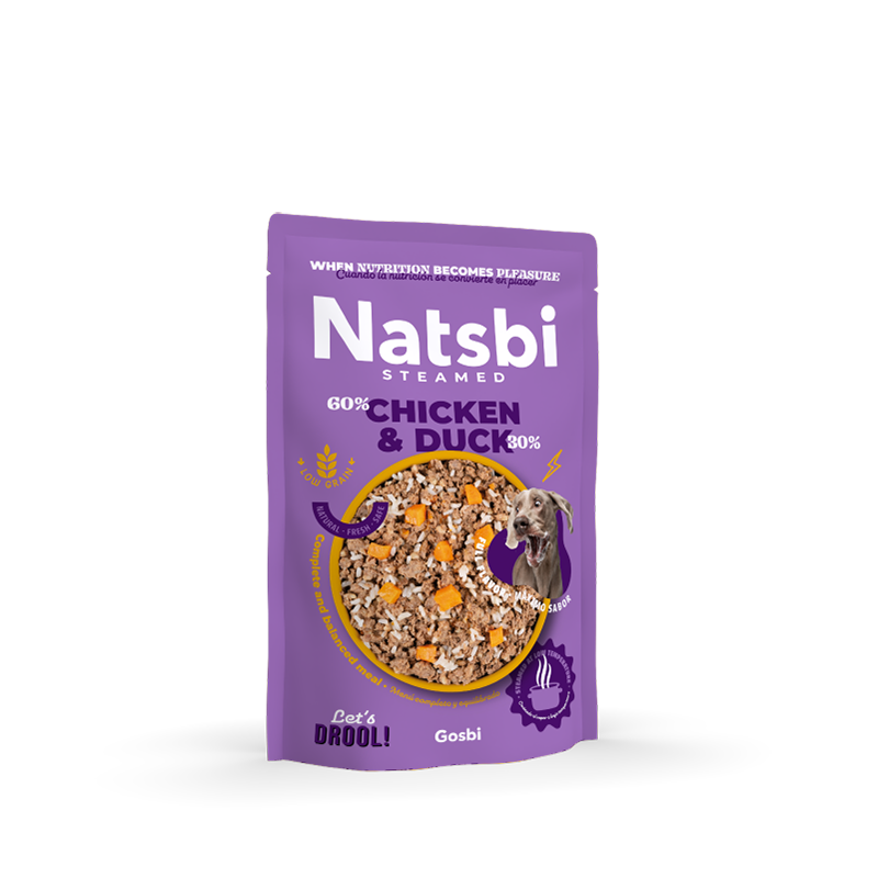 Natsbi para Perros - Pollo y Pato (DISPONIBLE EN TIENDA FÍSICA)