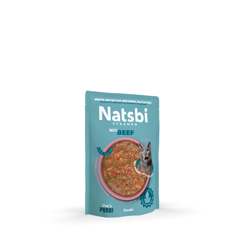 Natsbi para Gatos - Ternera (DISPONIBLE EN TIENDA FÍSICA)