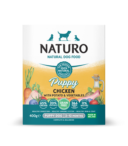 Alimentación Húmeda para Cachorros - Naturo