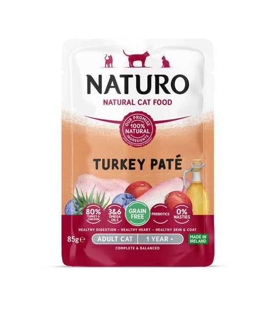 Paté de Pavo para gatos Adultos - Naturo