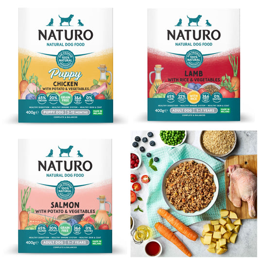 Alimentación Húmeda Para Perros - Naturo