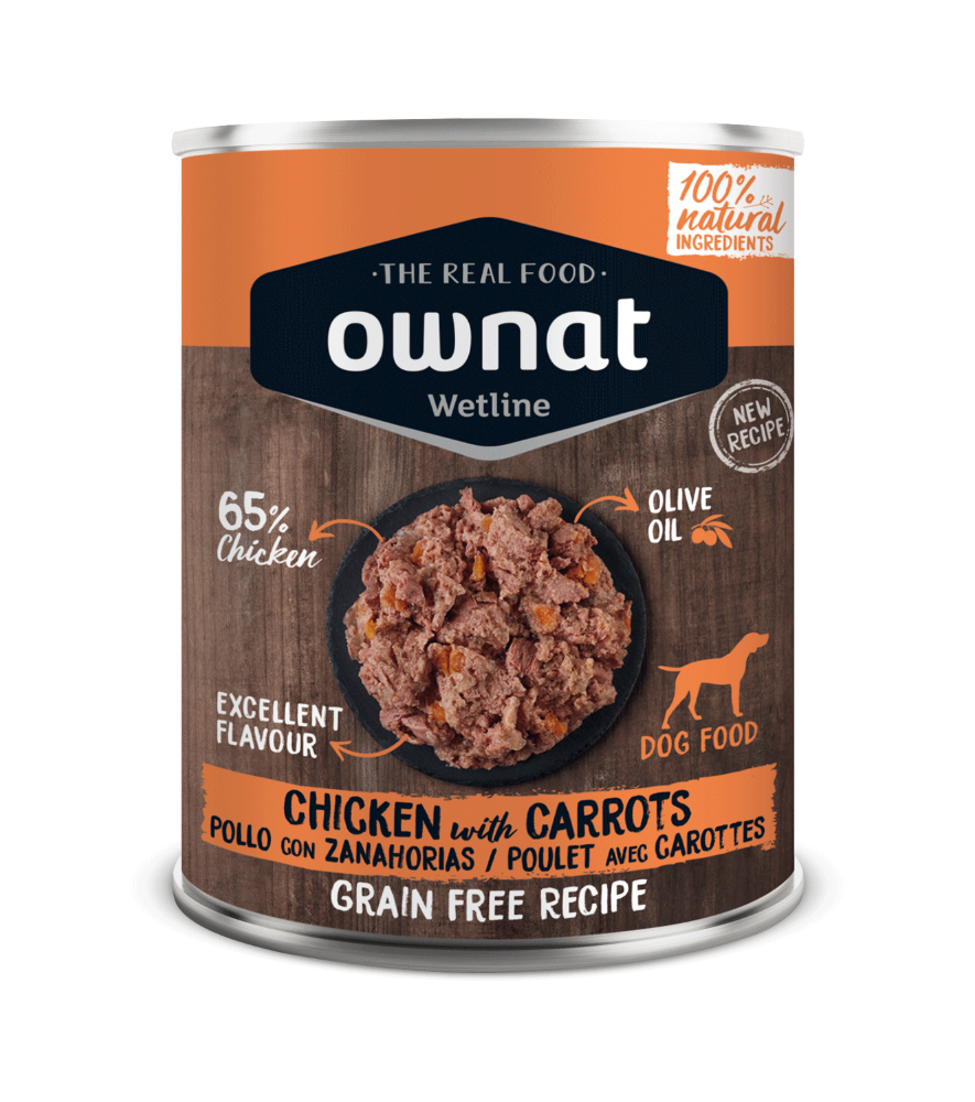 Wetline Pollo y Zanahorias para Perros - Owmat