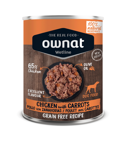 Wetline Pollo y Zanahorias para Perros - Owmat