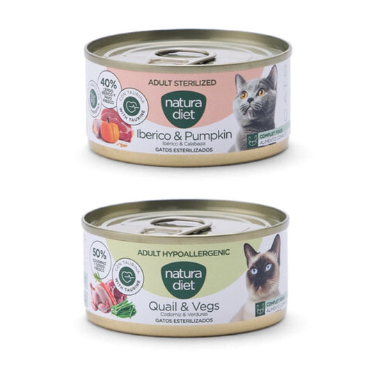 Paté Gatos Esterilizados - NaturaDiet