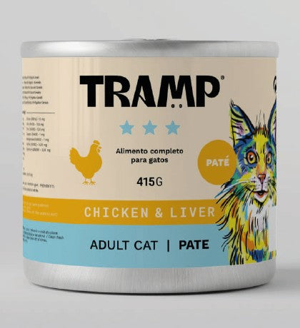 Latas para Gatos 415 gr. - Tramp ¡OFERTA 6+2 GRATIS! (DEL 4 AL 30 DE NOVIEMBRE)