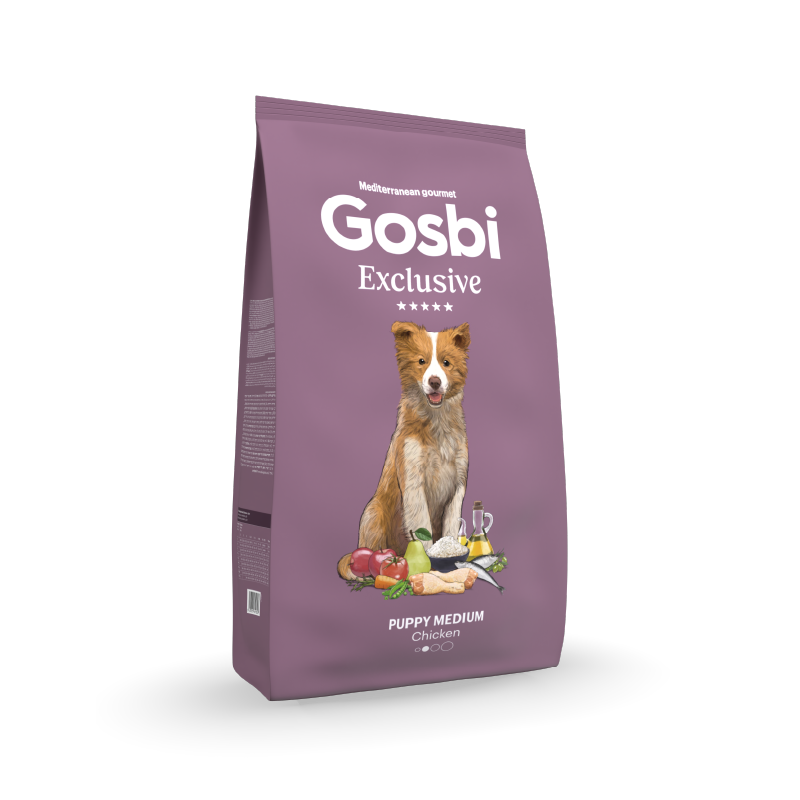 Pienso para Perros Cachorros Mediano - Gosbi (DISPONIBLE EN TIENDA FÍSICA)
