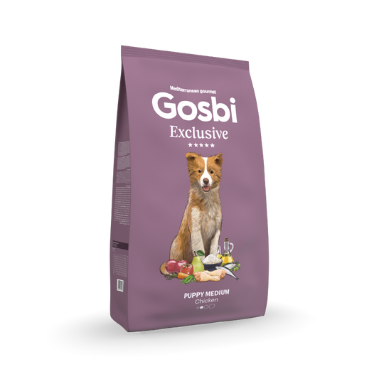 Pienso para Perros Cachorros Mediano - Gosbi (DISPONIBLE EN TIENDA FÍSICA)