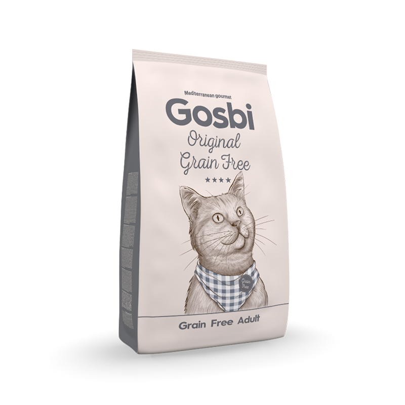 Pienso Sin Cereales para Gatos Adultos - Gosbi (DISPONIBLE EN TIENDA FÍSICA) (Copia)