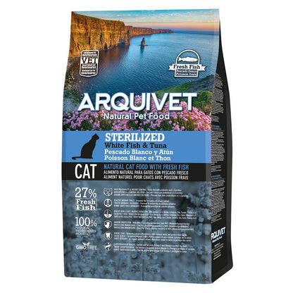 Alimento Super Premium de Pescado para Gatos Esterilizados - Arquivet