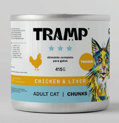 Latas para Gatos 415 gr. - Tramp ¡OFERTA 6+2 GRATIS! (DEL 4 AL 30 DE NOVIEMBRE)