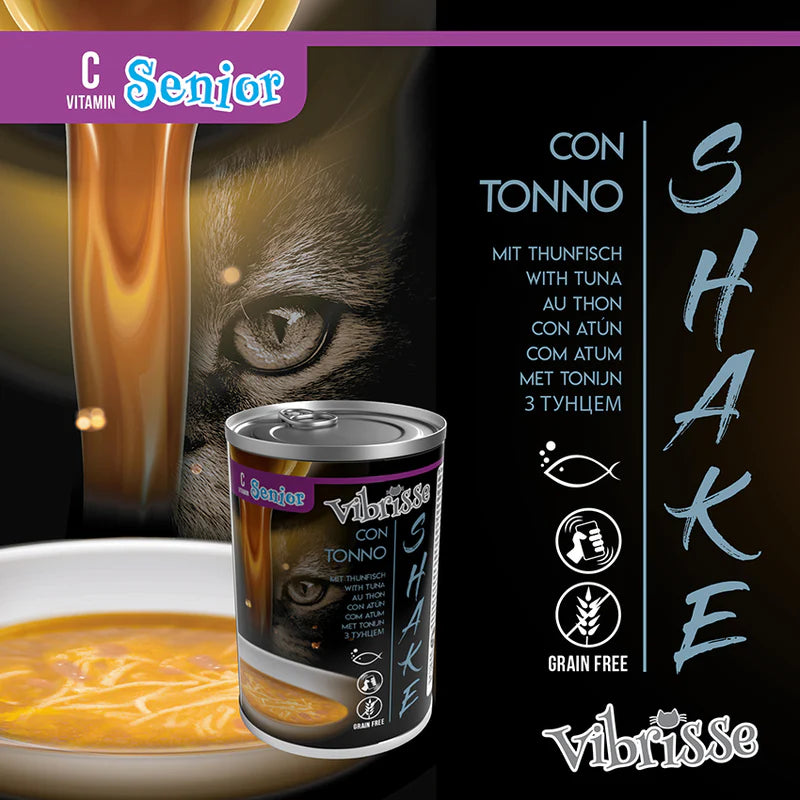 Vibrisse Shake Senior - Atún