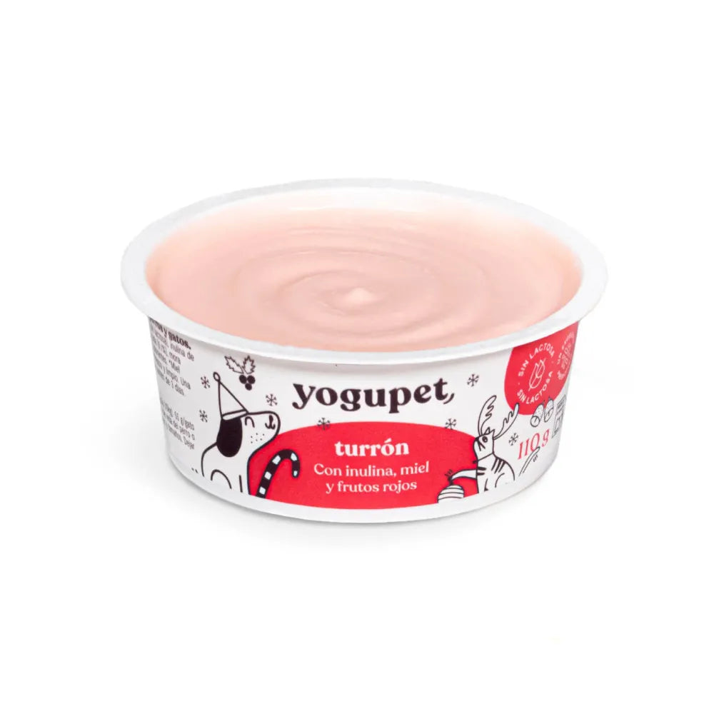 Yogur navideño para Perros y Gatos - Turrón - Yogupet