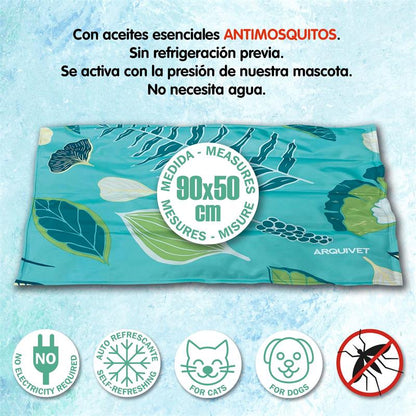 Alfombra Refrescante Antimosquitos para Perros y Gatos